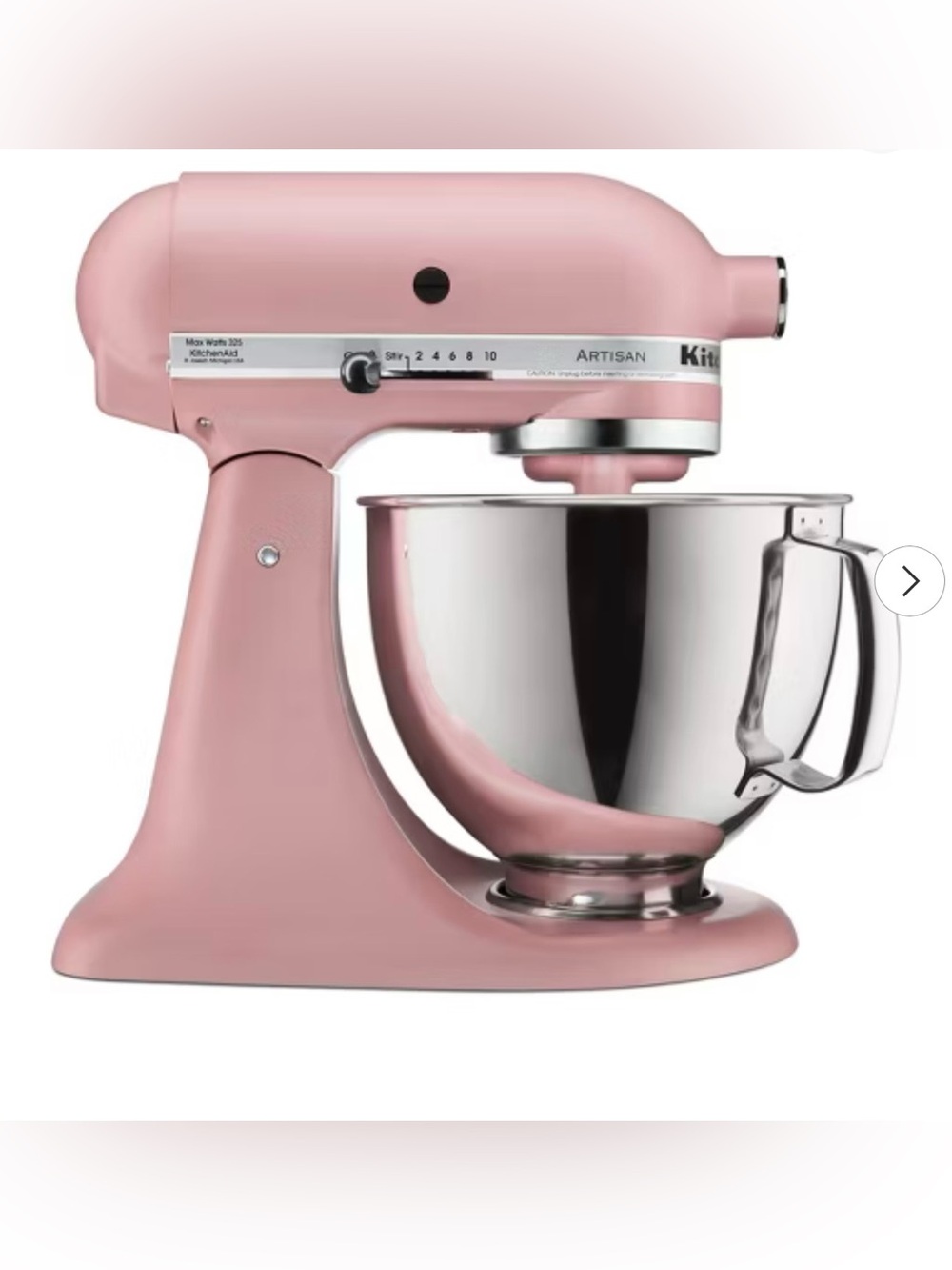 KitchenAid Pink Artisan Tilt-Head Stand Mixer